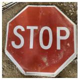 ALUMINUM STREET/ROAD SIGN-"STOP"