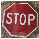 ALUMINUM STREET/ROAD SIGN-"STOP"