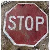 ALUMINUM STREET/ROAD SIGN-"STOP"