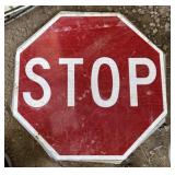 ALUMINUM STREET/ROAD SIGN-"STOP"