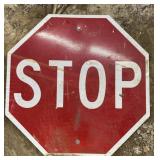 ALUMINUM STREET/ROAD SIGN-"STOP"