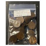 (ROLL) LINCOLN WHEAT BACK CENTS (1940 - 58-P&D)