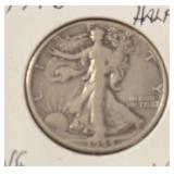 1944-D WALKING LIBERTY HALF DOLLAR (90% SILVER)