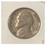 1945-P JEFFERSON "WAR-TIME" NICKEL (35% SLVER)