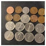 FOREIGN COINS ***LOTS OF CANADA***