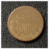 TWO-CENT PIECE-CHECK OUT THE PIC