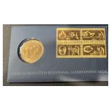 1972 "AMERICAN REVOLUTION" MEDAL ***FIRST DAY / 4