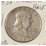 1958 FRANKLIN HALF DOLLAR ***TYPE-II*** **REVERSE*