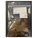 (ROLL) LINCOLN WHEAT BACK CENTS (1940 - 58-P&D)