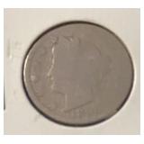 1895 LIBERTY V-NICKEL (AG)