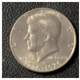 1776-1976-D BI-CENTENNIAL KENNEDY HALF DOLLAR