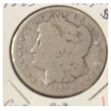 1885 MORGAN SILVER DOLLAR (90% SILVER) (GOOD)