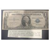SERIES 1935-F $1.00 SILVER CERTIFICATE (GOOD)