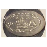 1992 "EDGAR COUNTY COIN CLUB" ***ELONGATED QUARTER