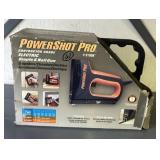 POWERSHOT PRO ELECTRIC STAPLE & NAIL GUN-NEW/IOB