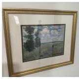 FRAMED ARTWORK-APPORX. 24"x18"