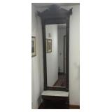 VERY NICE ENTRY/HALL MIRROR W/MARBLE TOP/CHECK OUT