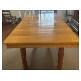 VINTAGE DINING TABLE-APPROX. 8