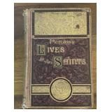 BOOK FROM THE PAST-"PICTORIAL LIVES OF THE SAINTS"