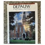 COFFEE TABLE BOOK-"DEPAUW-A PICTORIAL HISTORY"