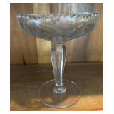 PEDESTAL GLASSWARE-CHECK OUT THE PIC