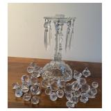 CANDLE HOLDER W/PRISM