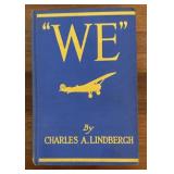 BOOK FROM THE PAST-"WE"/CHARLES A. LINDBERGH/