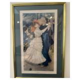 FRAMED WALL ARTWORK-APPROX. 30"x16"