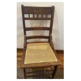 VINTAGE CANE SEAT CHAIR