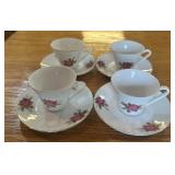 (4)VINTAGE CUP & SAUCER-CHECK OUT THE PIC