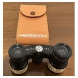 VINTAGE OPERA GLSSES W/LEATHER CASE