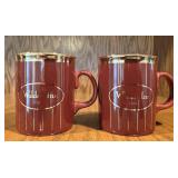 (2)COFFE CUPS-WALDEN INN "1986"