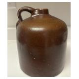 STONEWARE JUG W/CORK-GALLON