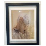 FRAMED ARTWORK-APPROX. 20"x22"