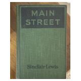 BOOK FROM THE PAST-"MAIN STREET"/COPYRIGHT "1920"
