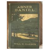 BOOK FROM THE PAST-"ABNER DANIEL"/COPYRIGHT &