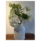 HOME DECOR FLORAL ARRANGEMENT W/JUG