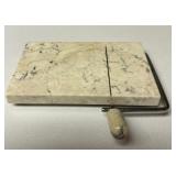 MARBLE CHEESE CUTTER-APPROX. 6"x9"