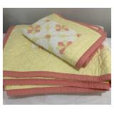 TWIN QUILT W/PILLOW SHAM