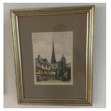 FRAMED ARTWORK-APPROX. 16"x20"