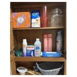 ITEMS FROM THE BATHROOM CABINET-ASSORTED ITEMS
