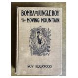 BOOK-"BOMBA THE JUNGLE BOY AT THE MOVING MOUNTAIN"