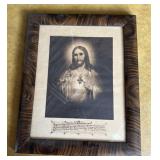 VINTAGE FRAMED WALL ART-CHECK OUT THE PIC