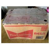 BUDWIESER BOTTLE W/BOX & STORY