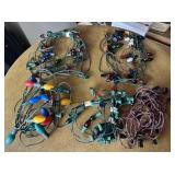 VINTAGE HOLIDAY STRING DECOR LIGHTS-CHECK OUT THE