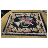 VINTAGE RUG-CHECK OUT THE PIC