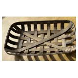 HARVEST/SHAKER FLAT BASKET