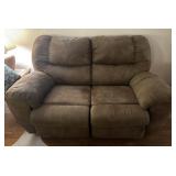 LOVESEAT SOFA W/RECLINERS-PRETTY NICE LOVESEAT SOFA W/RECLINERS-PRETTY NICE