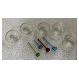 SALT CELLARS & SPOONS-CHECK OUT THE PIC SALT CELLARS & SPOONS-CHECK OUT THE PIC