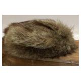 COON SKIN CAP-NOT PERFECT/MADE IN NORTH VERNON, COON SKIN CAP-NOT PERFECT/MADE IN NORTH VERNON,